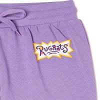 Rugrats Девојки пријатни џемпери со џогер, големини со 4-16