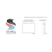 Tuphell Industries зафатена со апстрактни четки за мозочни удари за сликање завиткано платно печатење wallидна уметност, дизајн од Брент Форман