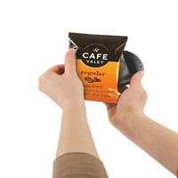 Кафе валети единечен сервис индивидуално завиткано кафе, редовно темно печено кафе од арабика, брои