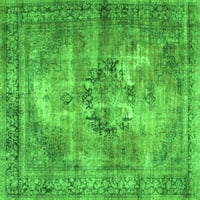 Ахгли Компанија Внатрешен Правоаголник Персиски Зелени Килими Од Традиционална Област, 2'4'