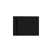 Luxpaper Отворен крај коверти, полноќно црно, 50 пакувања