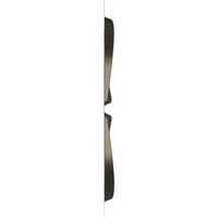 Екена Милхаурд 5 8 W 5 8 H EDMUND ENDURAWALL Декоративен 3Д wallиден панел, Универзална старосна металик измешана челик