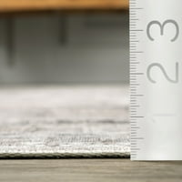 килим на нулом, 4 '6', таупе