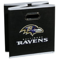 Френклин Спорт NFL Baltimore Ravens Storage Cin - Clopsible 10,5 10,5 - НФЛ лиценциран производ