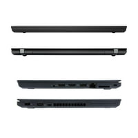 Користени-Леново ThinkPad T470, 14 HD Лаптоп, Intel Core i7-6500U @ 2. GHz, 8GB DDR4, 500GB HDD, Bluetooth, Веб Камера, Ново