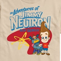 Џими Неутрон-Авантури На Џими Неутрон-Машка Графичка Маица Со Кратки Ракави