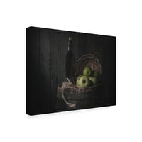 Трговска марка ликовна уметност мртва животна платно уметност „свежи јаболка“ од Маргарет Перфонсио