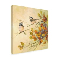 Заштитен знак Ликовна Уметност Птици На Есента Платно Уметност Од Барбара Потсмеваат