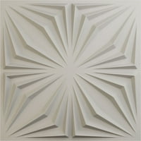 Ekena Millwork 5 8 W 5 8 H ASHER ENDURAWALL Декоративен 3Д wallиден панел, Ultracover Satin Blossom White