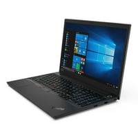 Леново ThinkPad Е Интел Лаптоп, 15.6 FHD IPS, i7-10510U, UHD, 8GB, 256GB, Победа Про