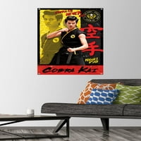 Кобра Каи-Мигел Ѕид Постер со Притисни, 22.375 34
