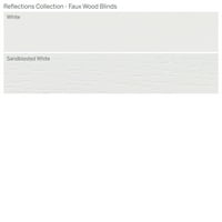 Колекција за прилагодени рефлексии, 2 Бесплатни ролетни од дрво, ролетни со песок, 7 8 Ширина 72 Должина