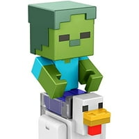 Minecraft Изгради-А-Портал Зомби Пилешко Џокеј Акција Слика
