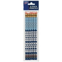 Американски производи за лого Мејн црни мечки моливи, 6-пакувања