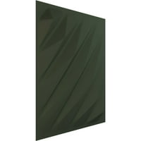 Ekena Millwork 5 8 W 5 8 H Arrow Endurawall Decorative 3D Wallиден панел, Ultracover Satin Hunt Club Green